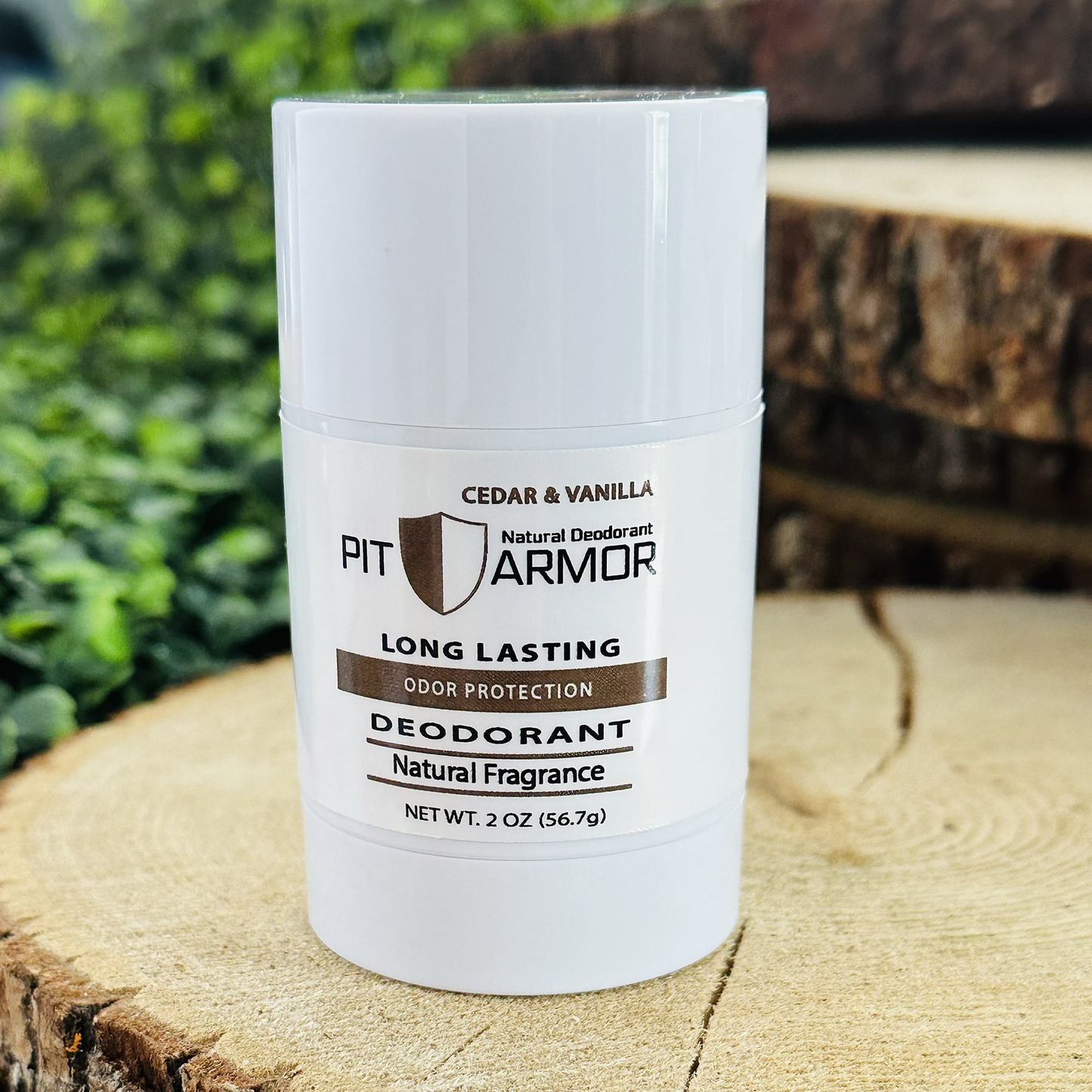 Solid Stick Deodorant - Cedar & Vanilla