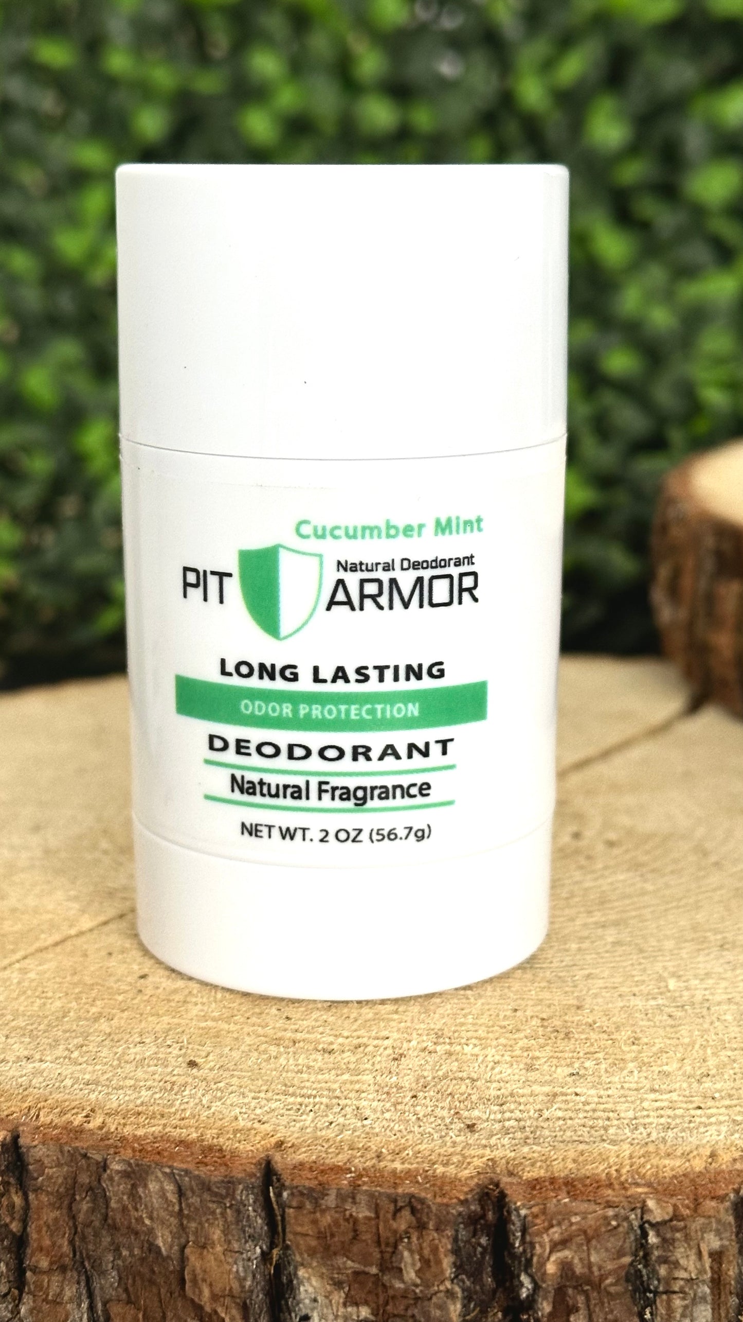 Solid Stick Deodorant - Cucumber Mint